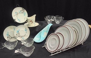 VINTAGE RED WING - ROYAL IRONSTONE CHINA - GLASSWEAR AND MORE