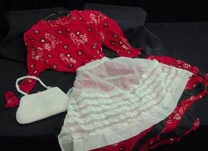 WALBORG JAPAN PURSE - 1050S DORIS DODSON ORIGINAL DRESS AND APRON