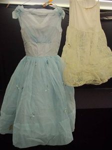 VINTAGE 194050S ERA CINDERELLA-STYLE BALL GOWN  CRINOLINE SLIP