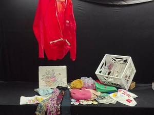 VINTAGE WINSTON JACKET AND VINTAGE MISC LOT