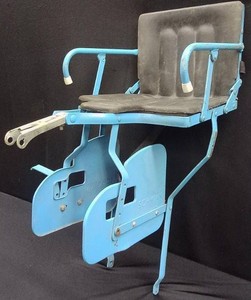 ORIGINAL SCHWINN BLUE REAR BICYCLE CHILD SEAT