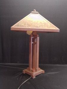 HANDCRAFTED VINTAGE TABLE LAMP