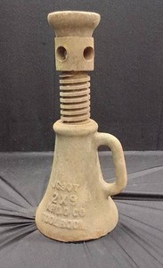 ANTIQUE CAST IRON SCREW JACK