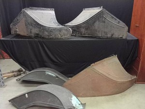 5 FOD MODEL T FENDERS
