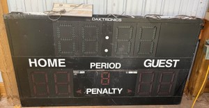 Daktronics LED Hockey Scoreboard Lot with All Sport Controller
