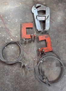 Pallet Puller and Precast Concrete Manhole Lifting Clamps & Slings