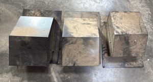 Lot of 3 Broan Heavy-Duty Steel Roof Vent Caps