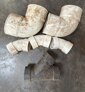 PVC  ABS Drain Pipe Fittings 4 and 8