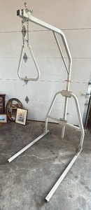 Lumex Versa-Helper Medical Bed Trapeze Bar with Free-Standing Floor Stand