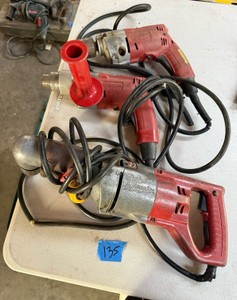Milwaukee Heavy-Duty Corded Drill Lot