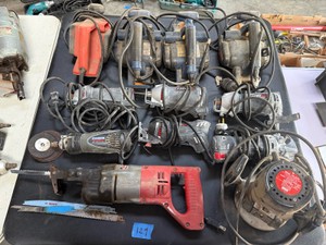 Multi-Brand Corded Power Tool Lot