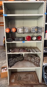 Heavy-Duty Industrial Steel Shelving Unit