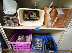 Assorted Structural Framing Connectors & Hardware Lot