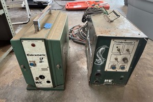 Vintage MK Products Cobramatic MIG Wire Feeder Lot (Pair)