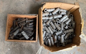 Heavy-Duty Double Expansion Anchors and Matching Bolts Lot