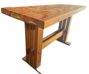 Modern Solid Wood Pub Table