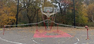 Basketball Rebounder & Ball Return Net Training System