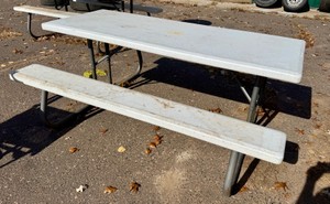 Commercial-Grade Folding Picnic Table