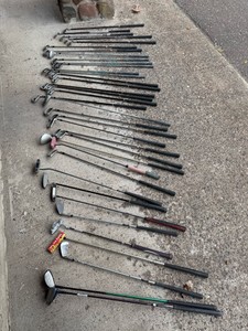 Used Golf Club Lot  25 Mixed Golf Clubs