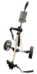 Vintage Foldable 2-Wheel Golf PushPull Cart