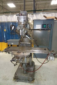 Bridgeport J-Head Vertical Milling Machine - 9 x 42 Table