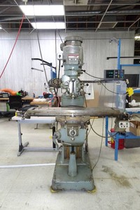 Bridgeport Series 1 2 HP Vertical Milling Machine - 9 x 48 Table - Acu-Rite System