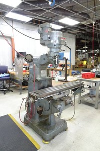 Bridgeport Series 1 2 HP Vertical Milling Machine - 9 x 48 Table