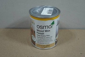 .75 Liter Osmo Wood Wax Finish - 1101 ClearSatin