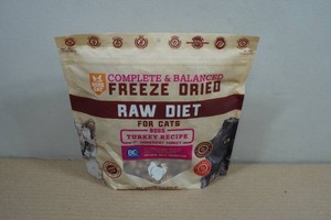 Boss Cat Raw Diet Freeze Dried Turkey Recipe Cat Food - 9oz