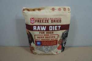 Boss Dog Raw Diet Beef Recipe Dog Food - 12oz