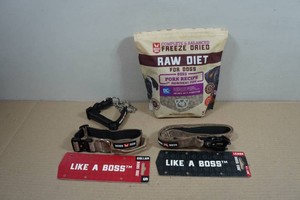 Boss Dog Collars, Leash and Dog Food