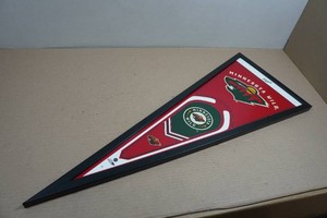 Minnesota Wild Framed Rigid Pennant