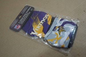 Minnesota Vikings Youth 2-Piece Face Covering