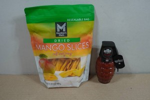 Dried Mangos and Dead Red Hot Sauce