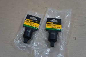 2 DeWalt 34x12 Reducing Impact Adapters