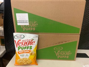 Sensible Portions Garden Veggie Puffs White Cheddar - 2 Carton