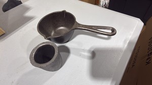 Pot & smelting cup