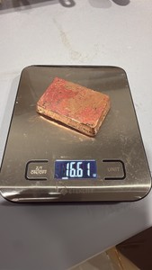 Freshly poured copper bar 16.61oz