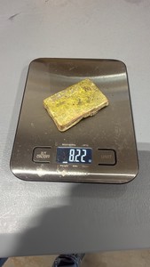 Freshly poured brass bar 8.32oz
