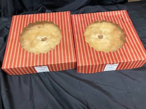 K - Hy-Vee Gourmet Double Crust Apple Pies 12-Inch (Lot of 2)