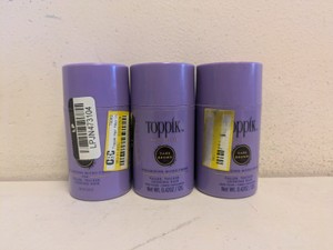 NEW (3) TOPPIK HAIR FILLER DARK BROWN