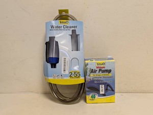 (2) NEW TETRA ASSORTED ITEMS