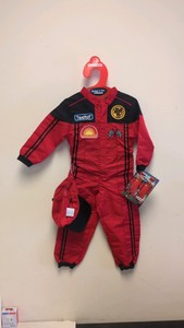 ADVENTURE FACTORY TEETOT RACING COSTUME SIZE 3 - 4
