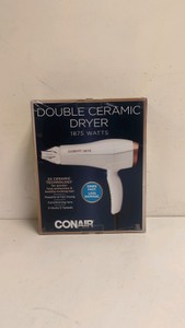 NEW CONAIR DOUBLE CERAMIC DRYER