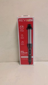 NEW REVLON MIX CURLER ADJUSTABLE 1-1 12 CURLING WAND