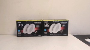 (2) NEW FEIT ELECTRIC LED DIMMABLE 75W 850 LUMENS RECESSED 5-6 DOWNLIGHTS