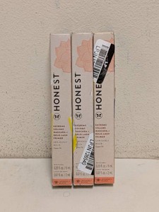 (3) NEW HONEST CASTOR OIL MASCARA