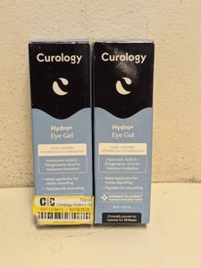 (2) NEW CUROLOGY HYDRO  EYE GEL