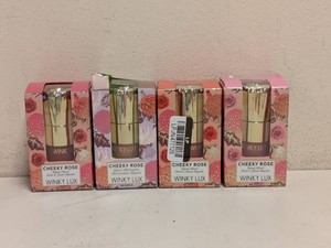(4) NEW WINKY LUX CHEEKY ROSE
