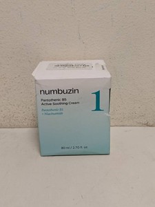 NEW NUMBUZIN PANTOTHENIC B5 ACTIVE SOOTHING CREAM